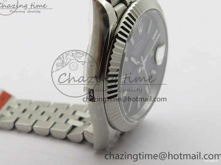 1:1 Bracelet 126334 DateJust Markers 41MM Jubilee SS VRF Black Dial Best on A3235 SS Edition Stick 904L 0729